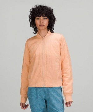 Lululemon Non-Stop Bomber Kadın Mont Kayısı Rengi | IDPT-56917