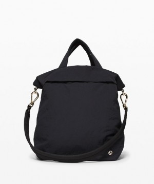 Lululemon On My Level Bag 19L Accessories Çantası Siyah Altın | PGIS-64102