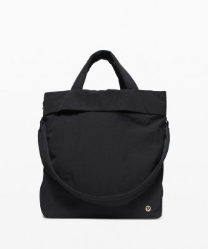 Lululemon On My Level Bag 19L Accessories Çantası Siyah Altın | FCMQ-19543