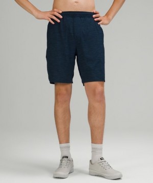 Lululemon Pace Breaker Linerless Short 9 Erkek Şort Mavi Lacivert | PFTD-89726