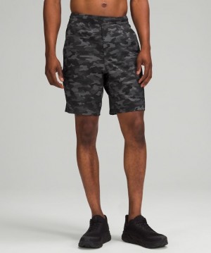 Lululemon Pace Breaker Linerless Short 9 Erkek Şort Camo Siyah | ILTG-03614