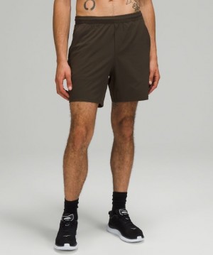 Lululemon Pace Breaker Short 7 LL Erkek Şort Koyu Zeytin Yeşili | KAXS-85130