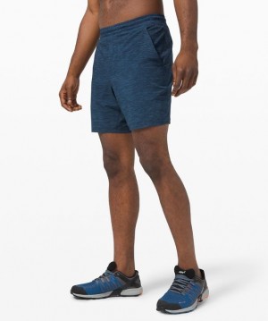 Lululemon Pace Breaker Short 7 New Liner Fit Erkek Şort Mavi Lacivert | RZSF-45706