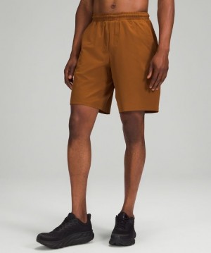 Lululemon Pace Breaker Short 9 Lined Erkek Şort Bakır Kahverengi | ENOK-81576