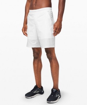 Lululemon Pace Breaker Short 9 Lined Erkek Şort Beyaz | XSYA-56278