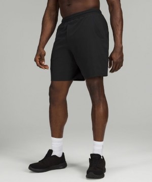 Lululemon Pace Breaker Short 9 Lined Erkek Şort Siyah | CGJV-10579