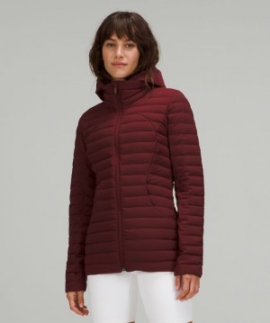 Lululemon Pack It Down Jacket Kadın Mont Kırmızı Bordo | HJEA-73249