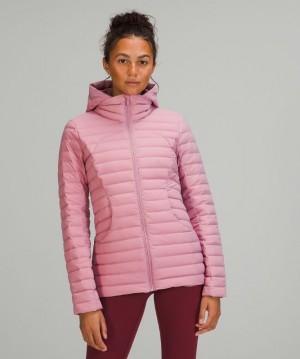 Lululemon Pack It Down Jacket Kadın Mont Pembe Gri Kahverengi | XIGT-14639