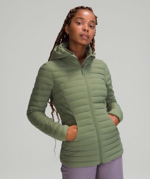 Lululemon Pack It Down Jacket Kadın Mont Yeşil | WJIP-40213