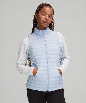 Lululemon Pack It Down Vest Kadın Mont Mavi Bej Rengi | OYVR-31084