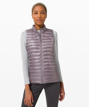 Lululemon Pack it Down Vest Shine Kadın Mont Lunar Rock | WRFJ-97820
