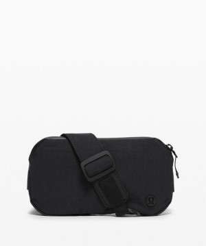 Lululemon Pop it Off Crossbody Accessories Çantası Siyah Siyah | ZPCS-26948