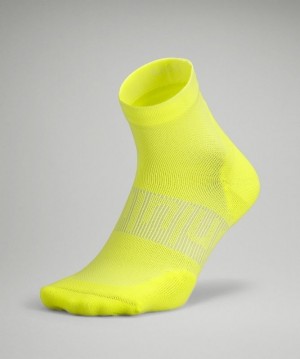 Lululemon Power Stride Ankle Sock Accessories Çorap Sarı | OMJB-40837