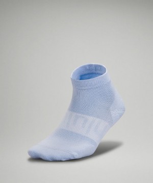 Lululemon Power Stride Ankle Sock Accessories Çorap Mavi Bej Rengi | ZKDJ-41762
