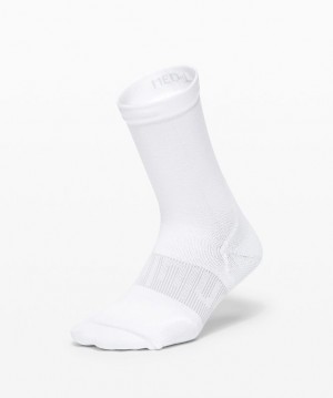 Lululemon Power Stride Crew Sock Accessories Çorap Beyaz | KQGF-81967
