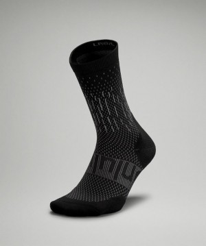 Lululemon Power Stride Crew Sock Ref Accessories Çorap Siyah | JIYK-92175