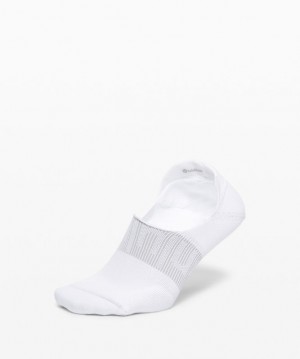 Lululemon Power Stride No-Show Sock with Active Grip Accessories Çorap Beyaz | XNIS-72981
