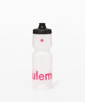 Lululemon Purist Cycling Waterbottle Accessories Su şişeleri Purist Wordmark Glossy | NJOP-98170