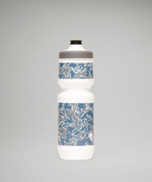 Lululemon Purist Cycling Waterbottle Accessories Su şişeleri Mavi Gri Beyaz | HADB-45216