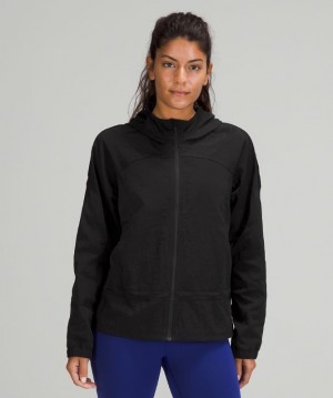 Lululemon Ready to Go Jacket Kadın Mont Siyah | GQKP-95781