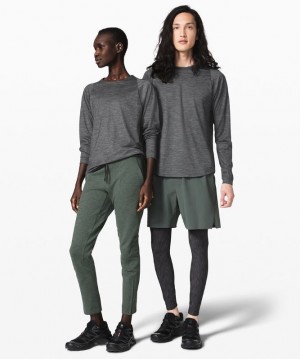 Lululemon Refract LS Tee Erkek Üstler Siyah | PGZW-15476