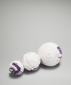 Lululemon Release and Recover Ball Set Accessories Teçhizat Lavanta Beyaz | FMZK-82710