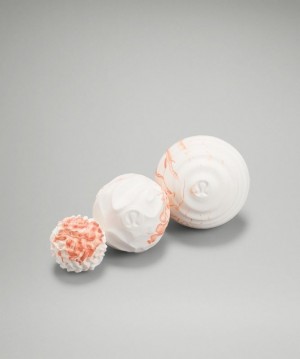 Lululemon Release and Recover Ball Set Accessories Teçhizat Pembe Beyaz | UJPL-95412