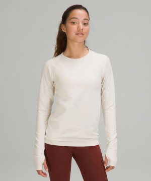 Lululemon Rest Less Pullover Kadın Üstler Beyaz | GJCZ-47192