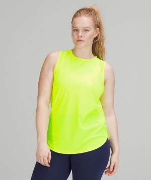 Lululemon Sculpt Tank Kadın Üstler Sarı | NEUQ-25183