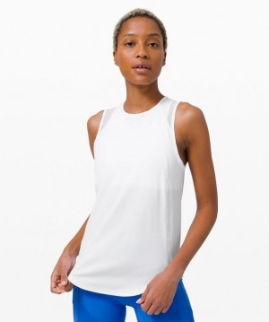 Lululemon Sculpt Tank Top Kadın Üstler Beyaz | PERA-12304