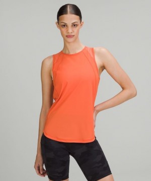 Lululemon Sculpt Tank Top Kadın Üstler Mercan | QCDK-14697