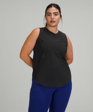 Lululemon Sculpt Tank Top Kadın Üstler Siyah | NTYA-50497