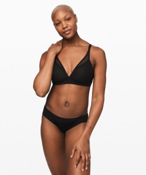 Lululemon Simply Sheer Bra Kadın İç Giyim Siyah | ISTU-23605