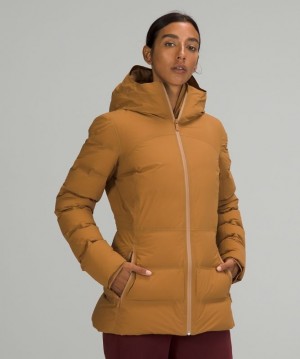 Lululemon Sleet Street Jacket Kadın Mont Bej Rengi | GAIM-72968