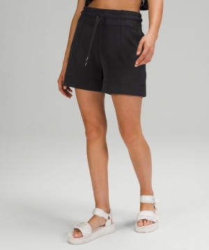 Lululemon Soft Ambitions HR Short 4 Kadın Şort Siyah | UKAY-46037