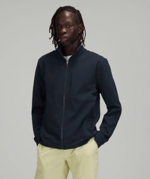 Lululemon Sojourn Jacket Erkek Mont Lacivert | YUGJ-12795