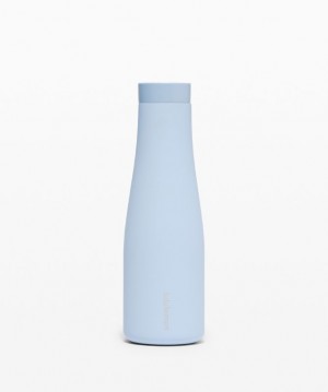 Lululemon Stay Hot Keep Cold Bottle Accessories Su şişeleri Mavi Bej Rengi | GHAK-08924