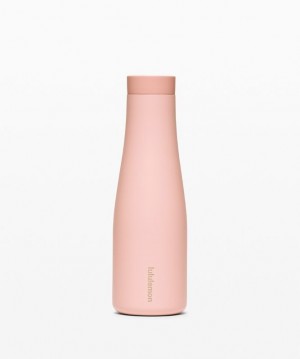 Lululemon Stay Hot Keep Cold Bottle Accessories Su şişeleri Pembe Beyaz | AIYZ-27690
