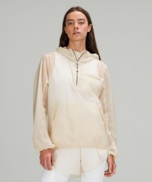 Lululemon Step Out Anorak Kadın Mont Beyaz | TEYP-95387