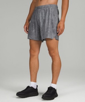 Lululemon Surge Short 6 Lined Erkek Şort Gri Renkli | VTBK-72390