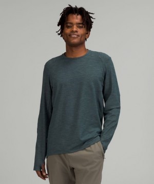 Lululemon Surge Warm Long Sleeve Erkek Tişörtü Renkli | KRDH-50819