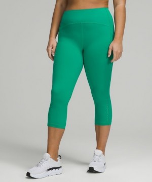Lululemon Swift Speed High-Rise Crop 21 Kadın Tayt Turkuaz | MYFA-97206