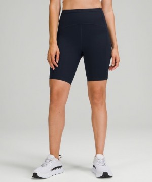 Lululemon Swift Speed High-Rise Short 8 Kadın Şort Lacivert | OSAE-94075