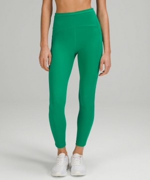 Lululemon Swift Speed High-Rise Tight 25 Kadın Tayt Turkuaz | DQTW-64879