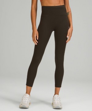 Lululemon Swift Speed High-Rise Tight 25 Kadın Tayt Koyu Zeytin Yeşili | SZTM-38097