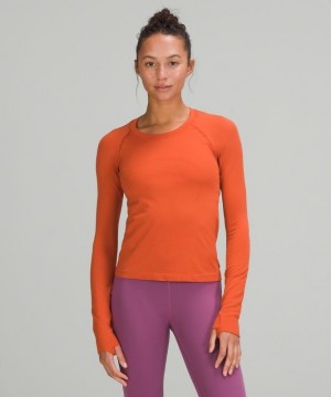 Lululemon Swiftly Tech LS 2.0 Race Kadın Üstler Turuncu Turuncu | RCAK-03451