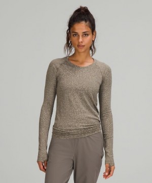 Lululemon Swiftly Tech Long Sleeve 2.0 Kadın Üstler Beyaz | QOXG-87952