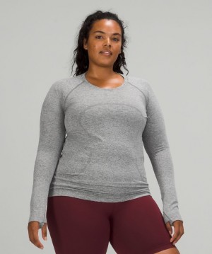 Lululemon Swiftly Tech Long Sleeve 2.0 Kadın Üstler Beyaz | IUDN-69837