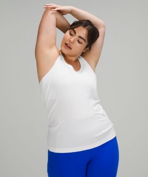 Lululemon Swiftly Tech Racerback 2.0 Kadın Üstler Beyaz Beyaz | IKNY-09814