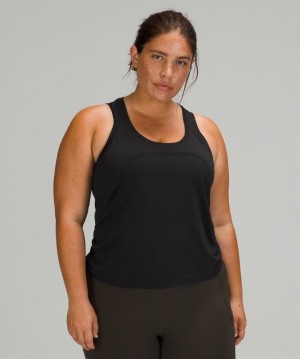 Lululemon Swiftly Tech Racerback Tank 2.0 Race Kadın Atlet Siyah Siyah | OVJI-90684